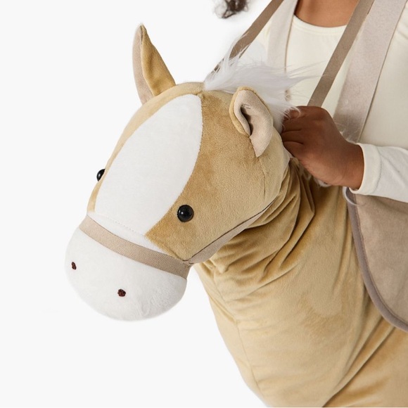 Horse Ride-On with Sound Costume Halloween Fall Farmhouse 4-6 Years Girl or Boy - Picture 5 of 9